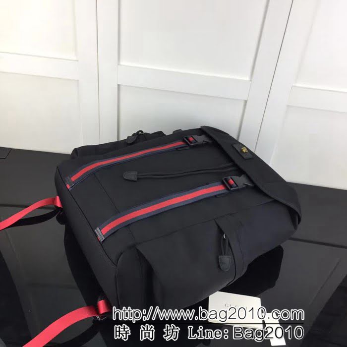 GUCCI古馳原單 新款專櫃品質原單貨實物實拍429037克布男雙肩背包 HY1265
